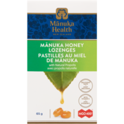 Mānuka Health Mānuka Honey Lozenges with Natural Propolis 65 g