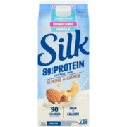 Silk Fortified Pea, Almond, and Cashew Beverage Vanilla Unsweetened 1.75 L