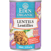 Eden Lentils Organic 398 ml