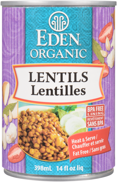 Eden Lentilles 398 ml