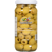 Luxeapers Green Pitted Olives 250 ml