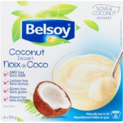 Belsoy Soya & Coconut Dessert 4 x 125 g (500 g)