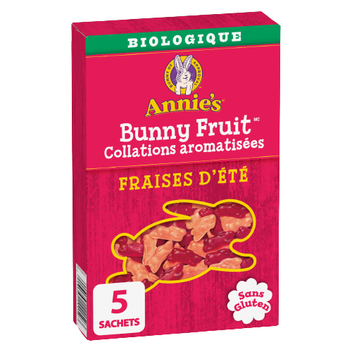 Annie's Collation Bunny Fruit Fraise D`ete Bio