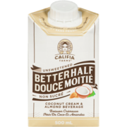 Califia Farms Better Half Coconut Cream & Almond Beverage Unsweetened 500 ml