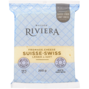 Maison Riviera Light Swiss Cheese 18 % M.F. 200 g