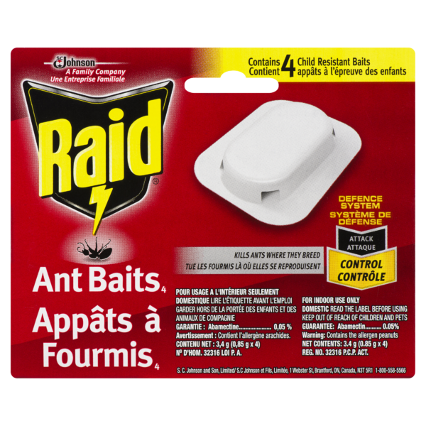 Raid Ant Baits 4 Pack