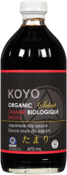 KOYO Select Sauce Soya du Japon Tamari Biologique Shoyu 475 ml