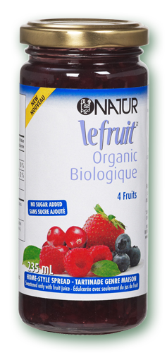 Natur® Tartinade Le Fruit Bio aux 4 fruits