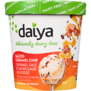 Daiya Non-Dairy Frozen Dessert Salted Caramel Chip 473 ml