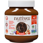 Nutiva Nurture Vitality Classic Organic Hazelnut Spread 369 g