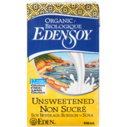 Eden Edensoy Soy Beverage Unsweetened Organic 946 ml