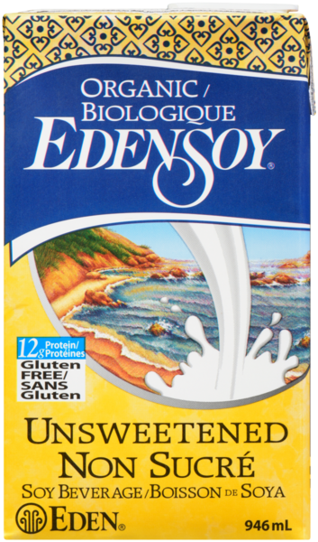 Eden Edensoy Boisson de Soya Non Sucré Biologique 946 ml