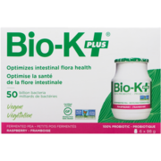 Bio-K+ Probiotique à boire végétalien - Framboise - 6 pots