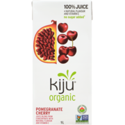 Kiju 100% Juice Pomegranate Cherry Organic 1 L