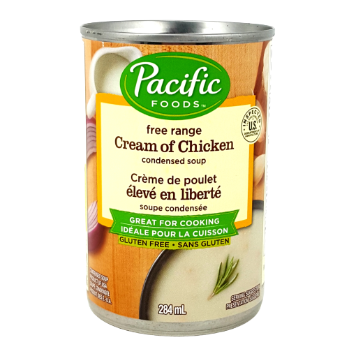 Pacific Foods Soupe Condensée Crème Poulet Élevée Liberté (Conserve)