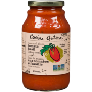 Cucina Antica Sauce de Cuisson aux Tomates et Basilic 670 ml