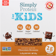 SimplyProtein Snack Bar Chocolate Brownie 5 Snack Bars x 25 g (125 g)