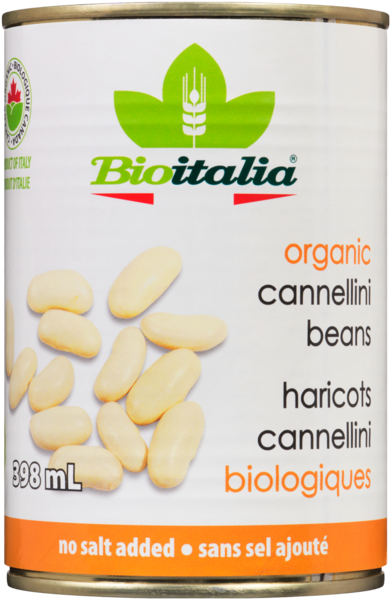 Bioitalia Haricots Cannellini Biologiques 398 ml