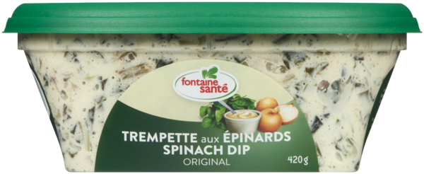 Fontaine Santé Trempette aux Épinards Original 420 g