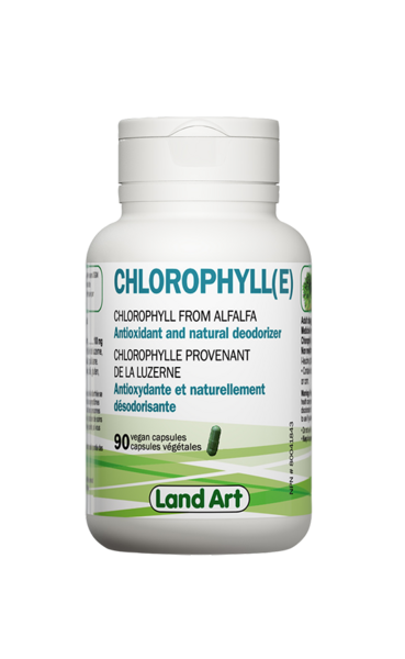 Land Art Chlorophyll(E) Capsules 100Mg