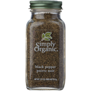 Simply Organic Black Pepper 65.5 g