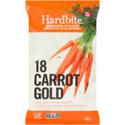 Hardbite Croustilles Style Artisanal Croustilles de Carottes Légèrement Salées 150 g