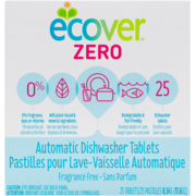 Ecover Zero Automatic Dishwasher Tablets Fragrance Free 25 Tablets 0.5 kg