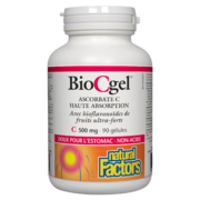Natural Factors BioCgel High Absorption Ascorbate C 500 mg