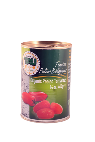 Tau Tomates Entières Pelée Bio 400G