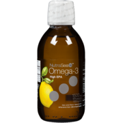 NutraSea hp Omega-3 High EPA Zesty Lemon Flavour Liquid 200 ml