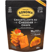 Sonoma Creamery Cheddar Crisps 64 g