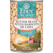 Eden Butter Beans Organic 398 ml