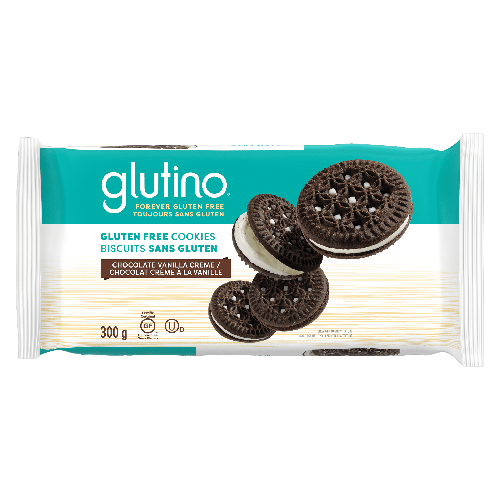 Glutino Biscuit Caprice Chocolat Creme A La Vanille 300G