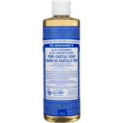 Dr. Bronner's 18-in-1 Peppermint Pure-Castile Soap 473 ml