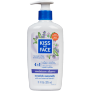 Kiss my Face Moisture Shave Lavender Shea 4 in 1 Crème Formula 325 ml