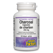 Natural Factors Activated Charcoal Capsules
