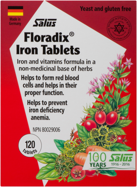 Floradix 120 comprimés