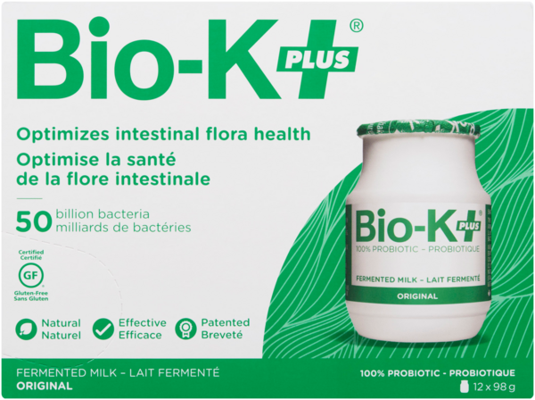 Bio-K Plus Lait Fermenté Original 12 x 98 g