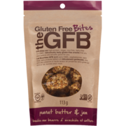 The Gluten Free Bites Snacks Peanut Butter & Jam 113 g