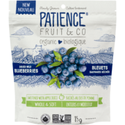 Patience Fruit & Co Bleuets Sauvages Séchés Biologique 85 g