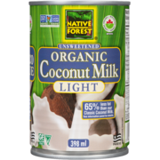 Native Forest Organic Coconut Milk Unsweetened Light 398 ml