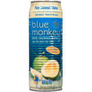 Blue Monkey Pure Coconut Water with Pulp! 520 ml