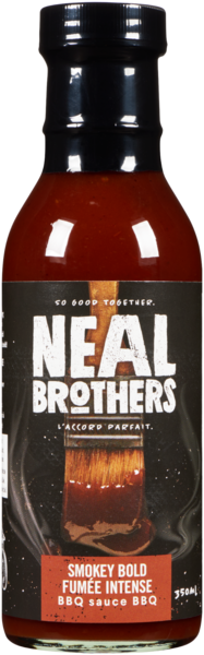 Neal Brothers Sauce BBQ Fumée Intense 350 ml
