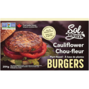 Sol Cuisine Cauliflower Burgers Plant-Based 284 g