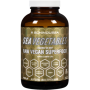 Schinoussa Sea Vegetables Raw Vegan Superfood Natures Multivitamin 240 Vegcaps