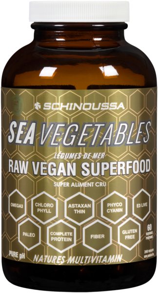 Schinoussa Légumes de Mer Super Aliment Cru 240 Vegcaps