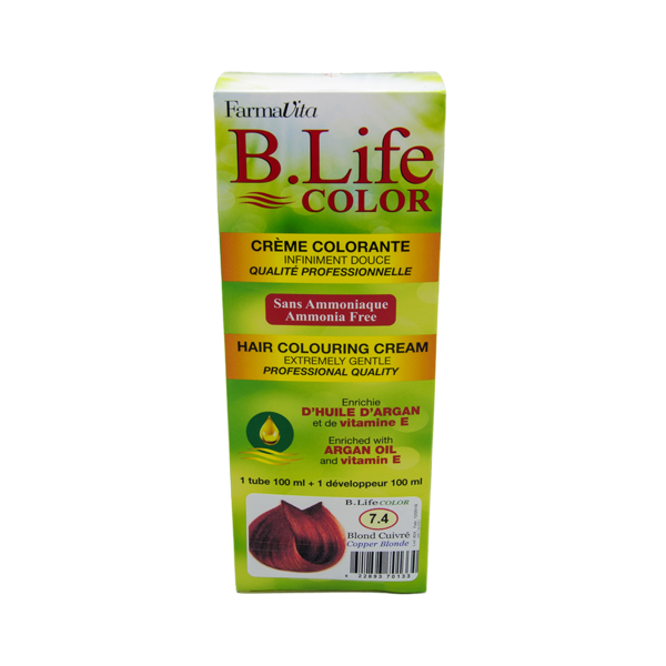 B-Life Crème Colorante Blond Cuivré 200ml