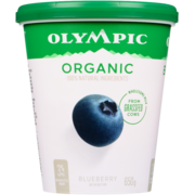 Olympic Balkan-Style Yogurt Blueberry Organic 3% M.F. 650 g