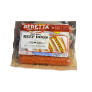 Beretta Saucisses à hot dog de boeuf biologique