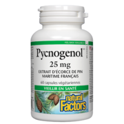 Natural Factors Pycnogenol(MD) 25 mg 60 capsules végétariennes